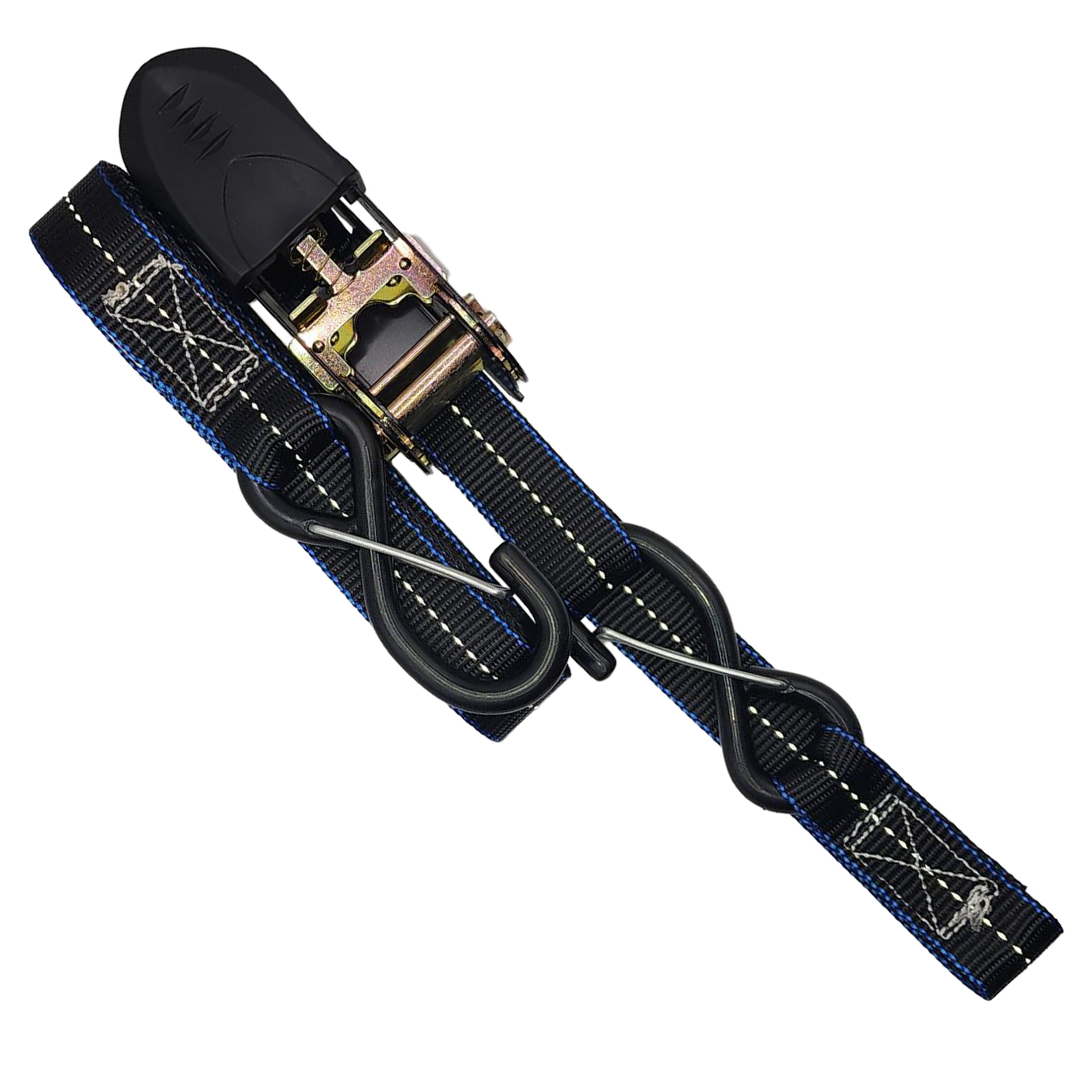 Ozark Trail 1 in x 15 ft Ratchet Tie-Down Strap, 1-Pack, 1,800 lb Break Strength