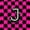 Black Pink 07, variant on Manfei Fashion Grid Initial A 7-Piece Twin Bedding,Pearl Print Bedding Comforter Set,Black Pink,Pink Reversible