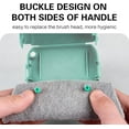 thumbnail image 5 of Magic Window Track Cleaner, 2026 New Hand-held Window Groove Cleaning Brush Tools Set, Sliding Door, Sill, Tile Lines, Shutter, Car Vents, Keyboard, Small Spaces Clean (Green+Pink), 5 of 8