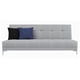 thumbnail image 2 of Sofa Cama El Bazar Store Karla color Gris Plata Futon 3 posiciones Matrimonial, 2 of 6