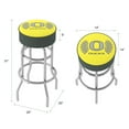 thumbnail image 2 of Trademark Gameroom University of Oregon Wings Bar Stool with Padded Seat, 2 of 5