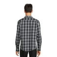 thumbnail image 3 of George Men's Long Sleeve Poplin Button-Up Shirt, 3 of 5