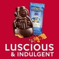 thumbnail image 2 of GHIRARDELLI Dark Chocolate Sea Salt Caramel Snowmen, 4.1 Oz Bag, 2 of 8