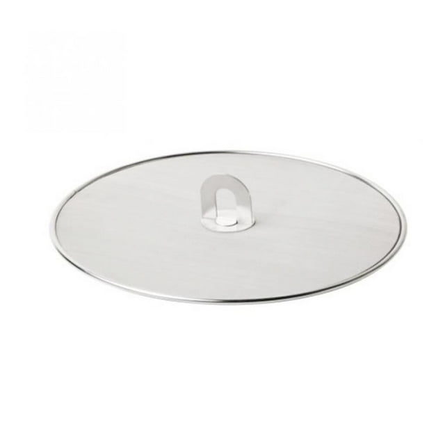 Grease Splatter Screen Pan Cover Stainless Screen Pan Steel Frying Pan Fine Mesh Stops Stove Oil Guard Pot Lid
