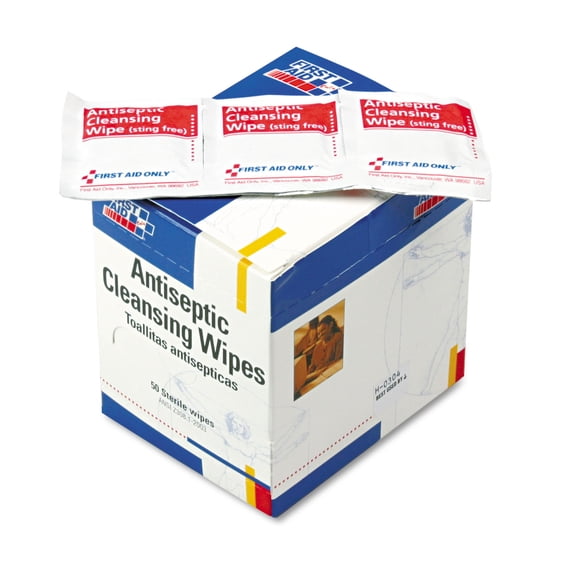 Antiseptic Cleansing Wipes (50/Box)