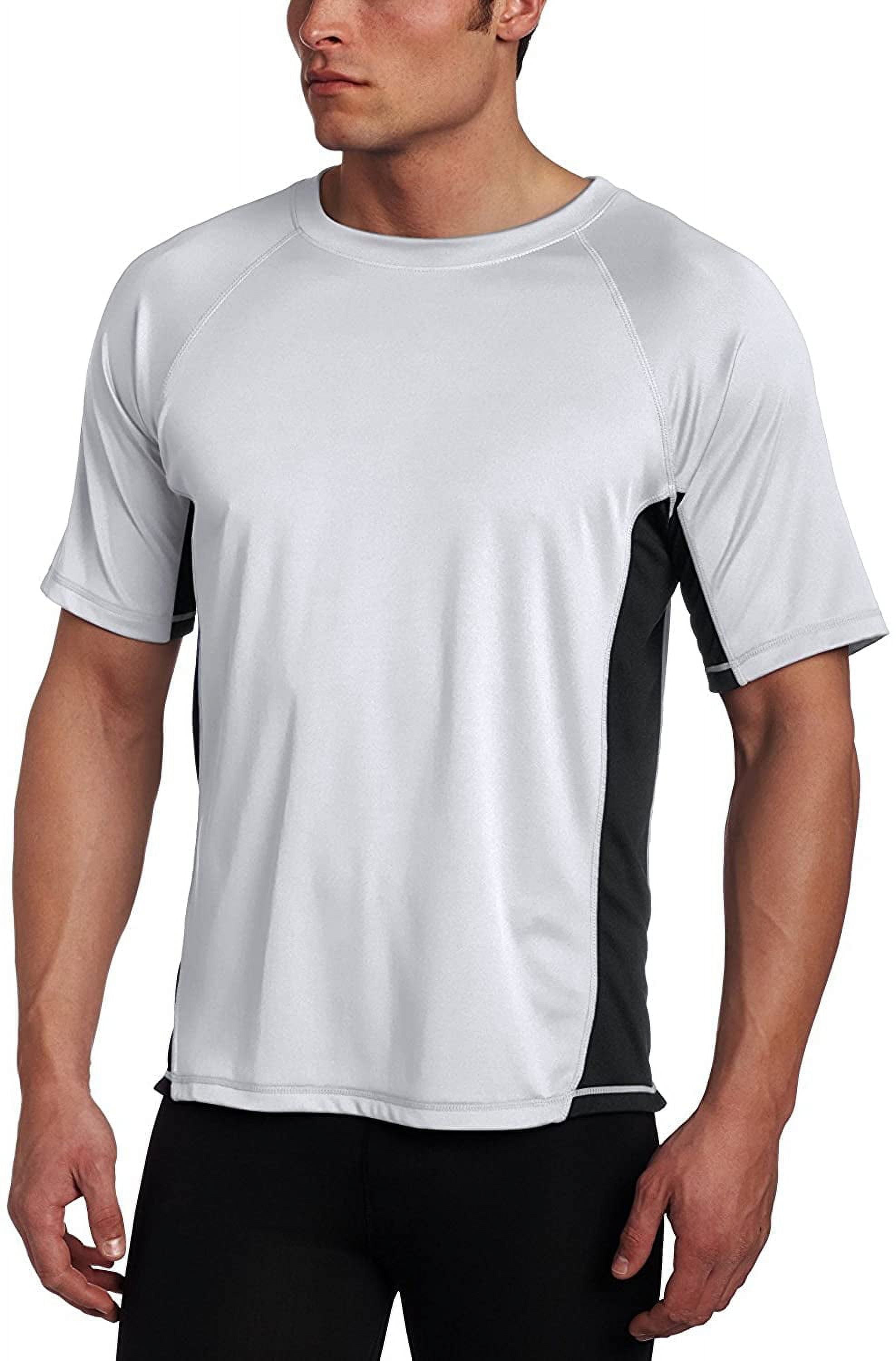 Vayager Men's Short Sleeve Swim Shirt – Rash Guard UPF 50+ Quick Drying - View #4