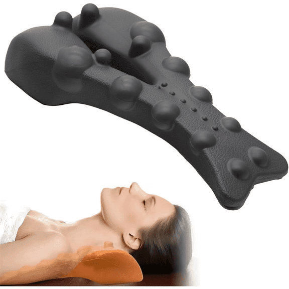 Cervipoint Trigger Point Massager - Occipital Release Tool, Neck Release Pressure Point Massage from Head to Shoulder Blade (Black)
