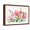 Brown Frame, variant on Art.com Pink Petals Art Print by Isabelle Z, 18" x 12"