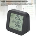 thumbnail image 4 of Medidor Digital De Temperatura Y Humedad, Amplio Rango De Medición Temporizador De Cuenta Regresiva Termómetro Digital Higrómetro Multifuncional Con Batería Para Habitación, 4 of 7