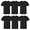 6-Pack Black, variant on Men's Value Pack Pocket T-Shirt Undershirts, 6 Pack