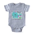 thumbnail image 1 of CafePress - Whale 1St Birthday - Cute Infant Baby Football Bodysuit, 1 of 1