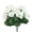 B003- Style C, variant on Fake Outdoor Flowers, Faux Flowers for Outdoor Planters, Fake Flowers, Uv Resistant Artificial Outdoor Flowers, 15 Inch Bright Red Artificial Geranium Bush for Patio Garden and