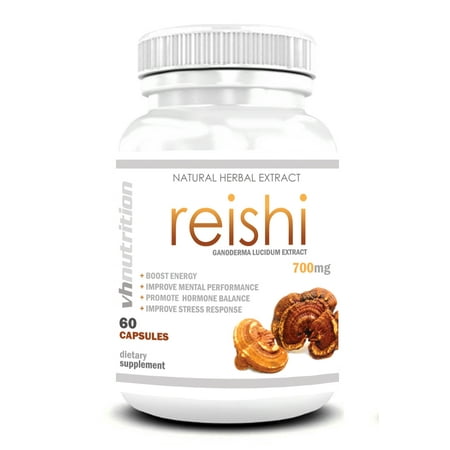 Reishi Mushroom | 700 mg | 35% Lingzhi Extract | 30 Day (Best 3 5 Day Cleanse)