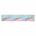 thumbnail image 2 of MKHERT Set Of Makeup Brushes On Pink and Aqua Colored Background Table Runner Home Decor for Home Kitchen Dining Wedding Party 16x72 Inch, 2 of 2