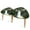 Color4, variant on Triangle End Tables Set of 2 Water Fall Small Coffee Table, Tea Table, Nesting Tables for Living Room