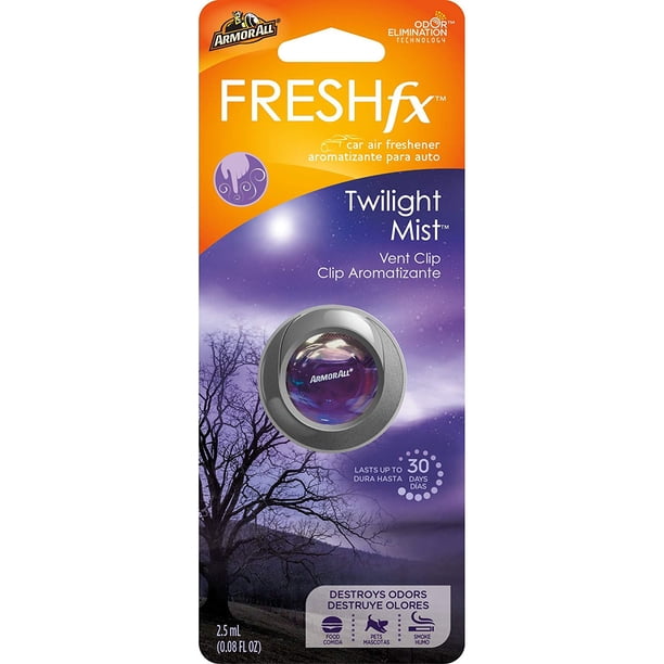 Armor All FRESHfx Car Air Freshener Vent Clip (Twilight Mist)