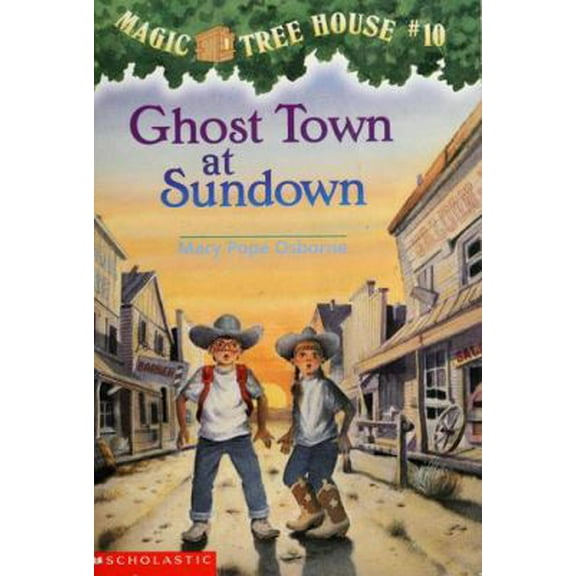 Pre-Owned Ghost Town at Sundown (Magic Tree House, No. 10) (Paperback) 0590706365 9780590706360