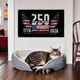 thumbnail image 5 of 250 Years America Flag, 3x5 FT US 250th Anniversary Flags 1776-2026 Merchandise Banner, 250 Anniversary USA Flag with Grommets, Outdoor Patriotic Yard Décor, 5 of 6
