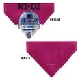 thumbnail image 3 of Star Wars Pet Bandana Star Wars R2 D2 Text and Pop Art Pose Red Black Blue Slip On Collar&nbsp;Bandana Only, 3 of 6