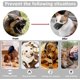 thumbnail image 3 of Chihuahua Muzzle, Dog Muzzle, Fabric Muzzle With Adjustable Buckle, Breathable, Prevents Biting, Chewing And Barking., 3 of 4