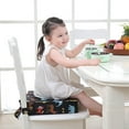 thumbnail image 3 of GROWTH Seat for Dining Table, Chair Increasing Cushion with Straps for Kids Car Animal Black, 3 of 9
