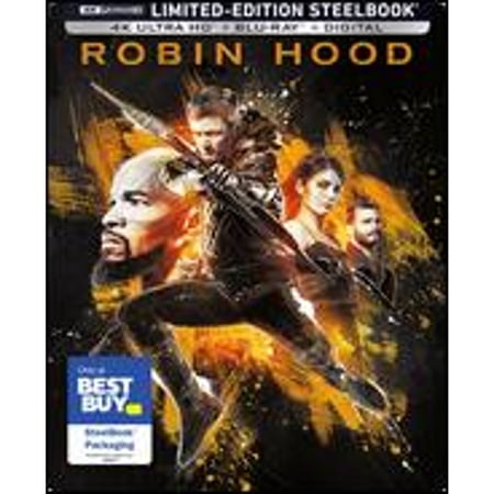 Pre-Owned Robin Hood [Only @ Best Buy] [SteelBook] [4K Ultra HD Blu-ray] (DVD 0031398300793) directed by Otto Bathurst