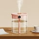 thumbnail image 3 of 2L Large Capacity Transparent Water Tank Humidifier Silents Large Fog Volume Humidifier for Room Dormitory, 3 of 4
