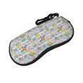 thumbnail image 2 of Picia Space Doodle Print Sunglasses Case, Eyeglasses Case Protector Large Glasses Case, Key Lock Case Protective Glasses Holder Eyeglasses Cases, 2 of 8