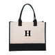 thumbnail image 1 of Bolsa de lona con inicial H, 1 of 5