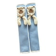 thumbnail image 4 of DOLITY 2 Pièces Poignée de Porte de Réfrigérateur Couvre Réfrigérateur Micro-Ondes Porte Tissu Bleu Clair, 4 of 9