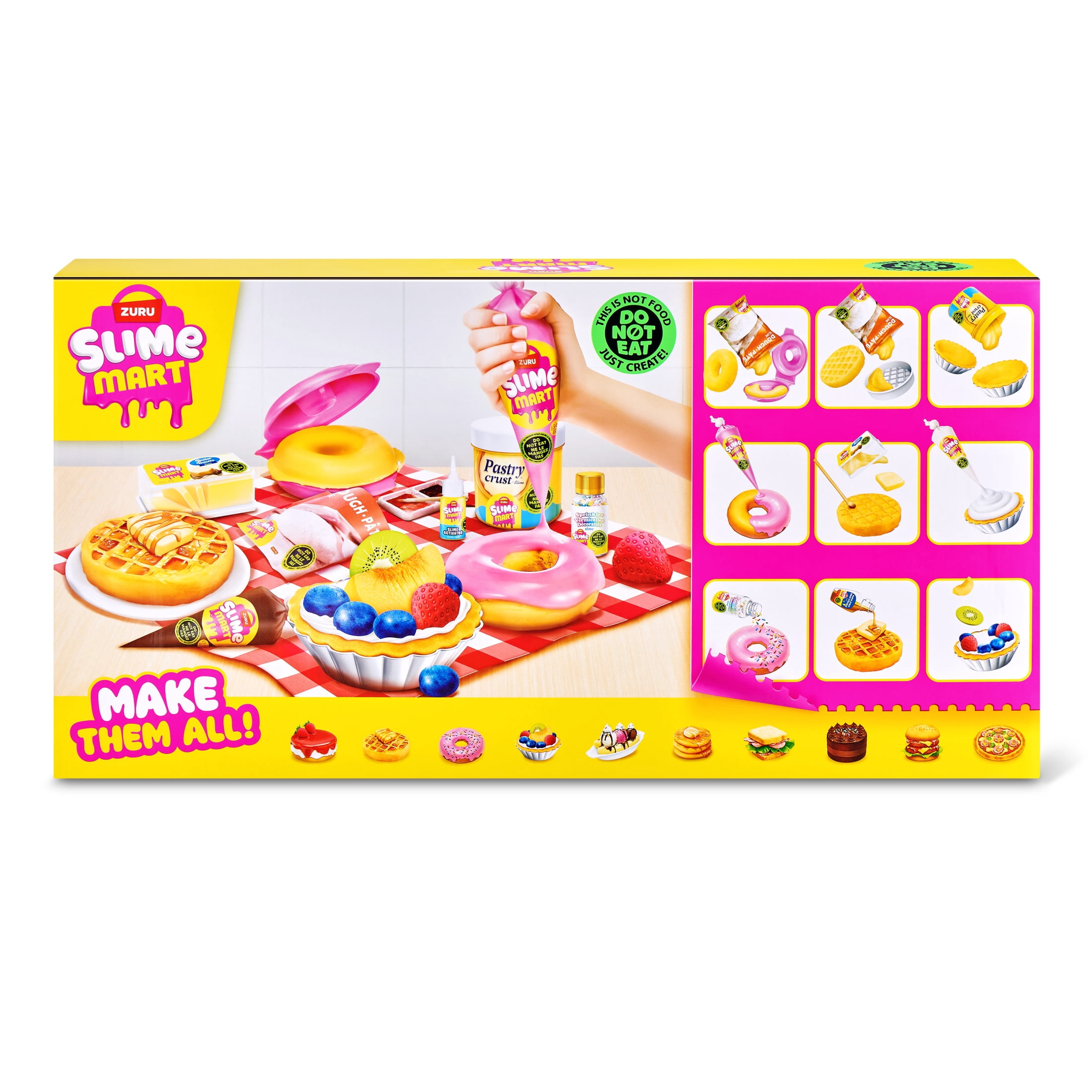 Slime Mart Small Bag (3 PACK) by ZURU, Compound Slime Toy, Arts & Crafts for Kids and Kidults, Soft Slime Making Kit - Slime Kit for Ages 6 -10 - Fidget Toys - Sensory Toys