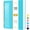 Blue, variant on NIRMIRO B5 Spiral Notebook, 7.5"x10" College Ruled Journal with Ruler & Waterproof PVC Cover, 300 Pages 100GSM Thick Paper for Writing, School, Office & Note Taking