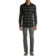 thumbnail image 3 of George Men's Long Sleeve Flannel Shirt, 3 of 6