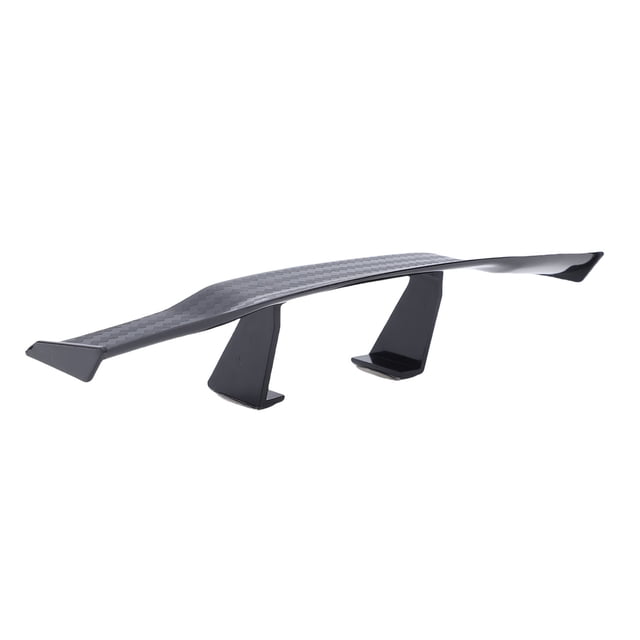Mini Alerón Universal Para Coche, 6,7 Pulgadas, Textura Decorativa De Fibra De Carbono, Ala Trasera Para Todos Los Coches, Color Negro