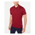 TASSO ELBA Mens Burgundy Classic Fit Polo M