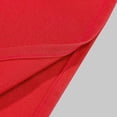 thumbnail image 6 of IDOPIP Kids Girls 1950s Retro Vintage Dress Short Puff Sleeve Contrast Panel Swing Party Dresses 7-8 Years Red, 6 of 10