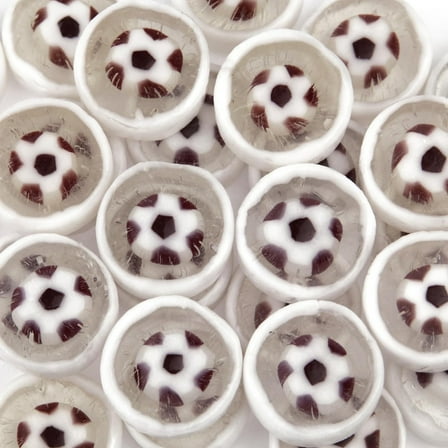 Soccer Cut Rock Candy, Birthday Party Favors, 1 Lb Box