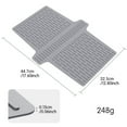 thumbnail image 5 of Inteprter Almohadilla de silicona para fregadero de cocina resistente a golpes y arañazos, y se pueden colocar fácilmente artículos pequeños. Cocina y Comedor negro, 5 of 5