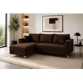 thumbnail image 1 of Sala Esquinera El Bazar Store Interlaken Chocolate 280X180 cm Tela Lino nacional Modular, 1 of 7
