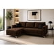 thumbnail image 1 of Sala Esquinera El Bazar Store Interlaken Chocolate 280X180 cm Tela Lino nacional Modular, 1 of 7