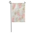 thumbnail image 1 of JSDART Pink Modern Abstract Polka Dot Circles Pattern Brown Pastel Halftone Garden Flag Decorative Flag House Banner 12x18 inch, 1 of 2