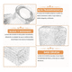 thumbnail image 4 of Juego De 40 Floreros Jarrones De Vidrio Cristal Xtellar Transparente, 4 of 4
