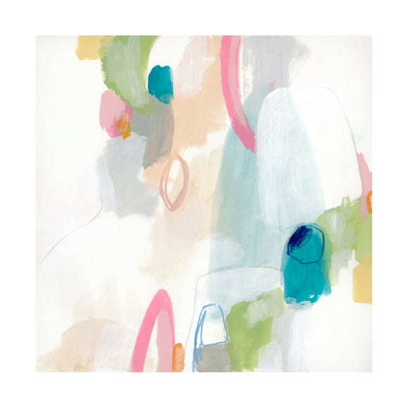 June Erica Vess 'Candy Jacket I' Canvas Art