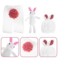 thumbnail image 3 of 1 Set Newborn Photography Props Bunny Doll Outfits Costume Photo Props, 3 of 8