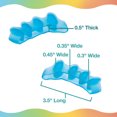 thumbnail image 6 of ZenToes Silicone Toe Spacers for Correct Toe Alignment, Bunion and Hammertoe Straighteners - Blue, 6 of 7