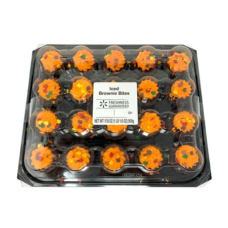 Freshness Guaranteed Iced Brownie Bites, 17.6 oz, 20 Count