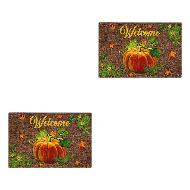sweethay Felpudo para Halloween, Día de Acción de Gracias, alfombra antideslizante para baño, alfombra de entrada para dormitorio, Type1 NO1