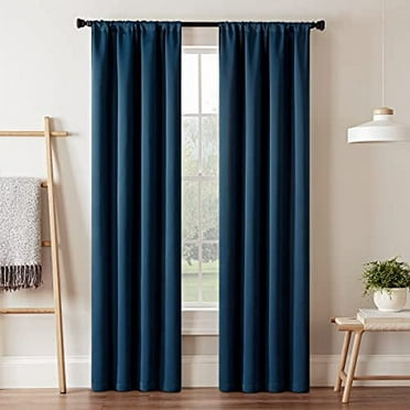 Eclipse Absolute Zero Velvet 100% Solid Blackout Home Theater Curtain ...