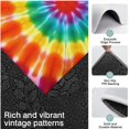 thumbnail image 3 of Rainbow Tie Dye Mandala Pattern Kitchen Rugs Sets Of 3,Kitchen Runner Rugs Non Skid Washable,Decorative Kitchen Floor Mats for Kitchen,Sink,Laundry,17"x30"+ 17"x47" + 17"x59", 3 of 6