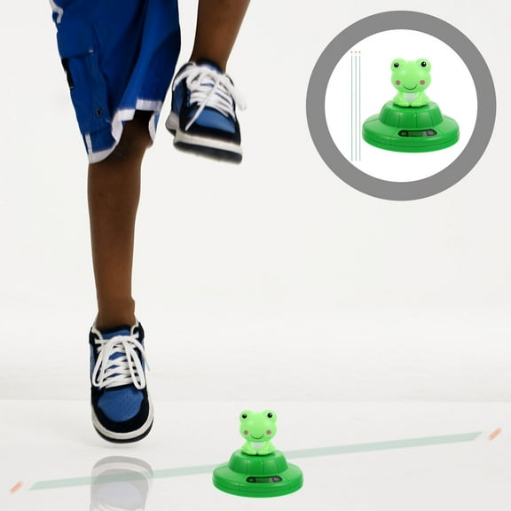 OFFIGAM Electronic Jump Rope Automatic Jumping Rope Machine 1 Set Green Plastic For Kids Outdoor Use